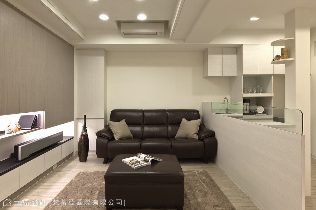 住商切割 密閉空間重現明亮舒適感