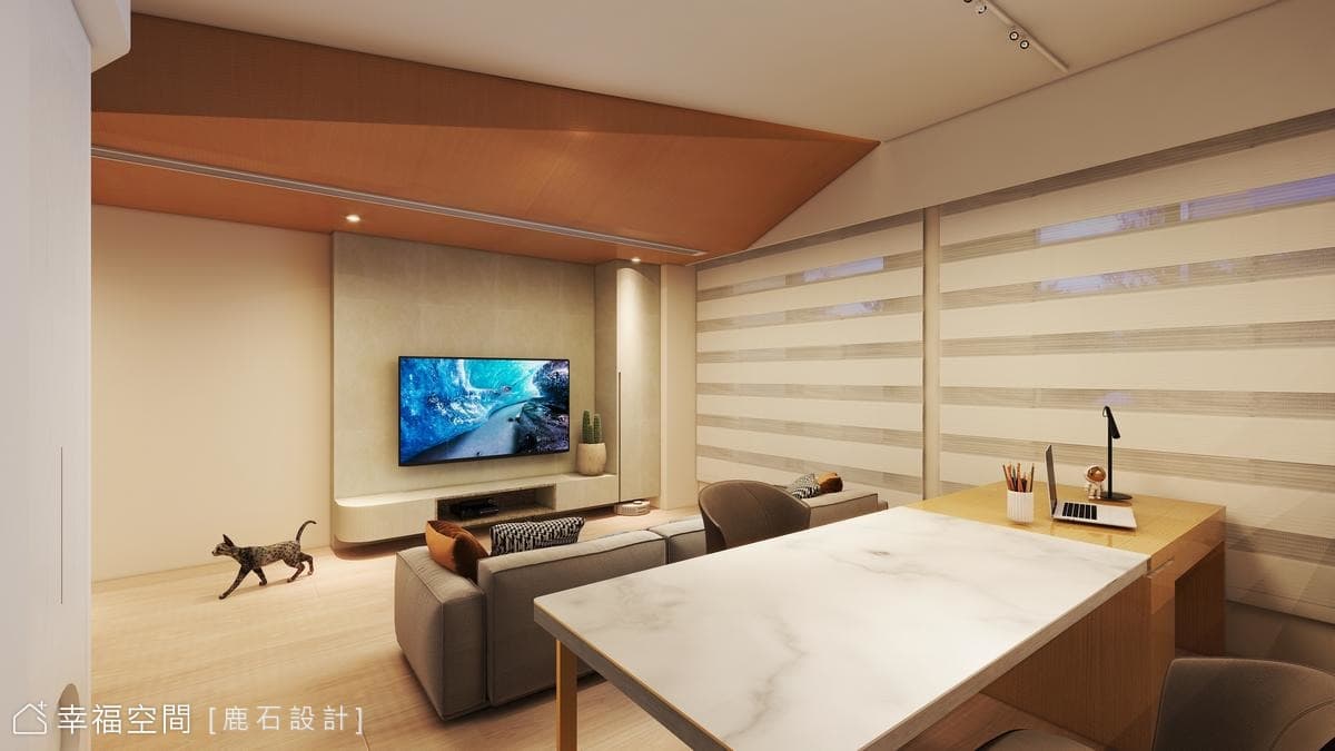 暖木描摹溫潤現代質感貓宅│現代風│20坪