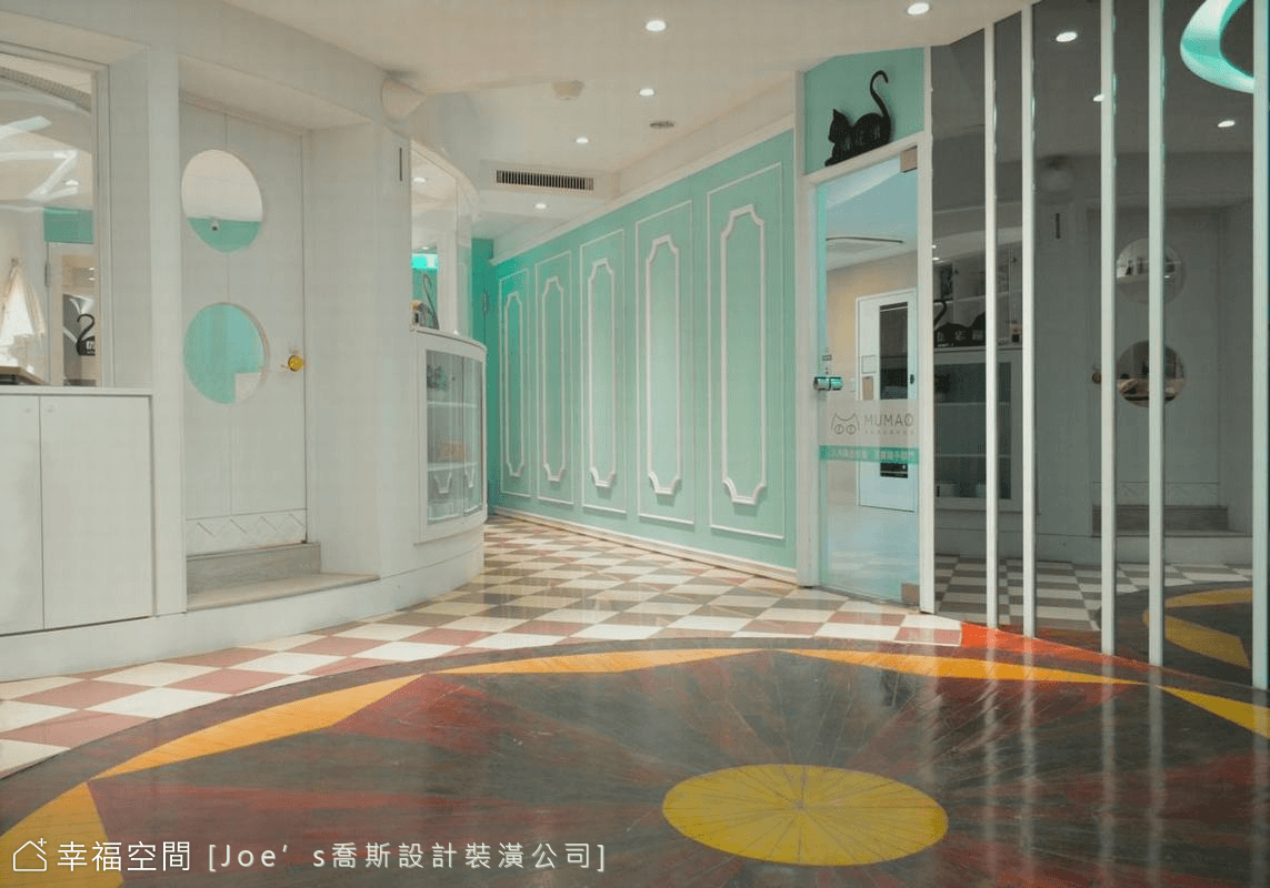 走廊空間與諮詢休息室