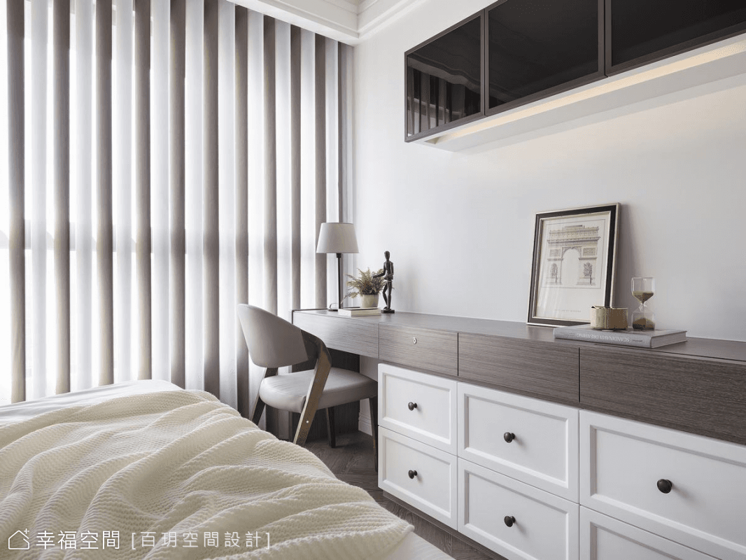 主臥房 床尾全景