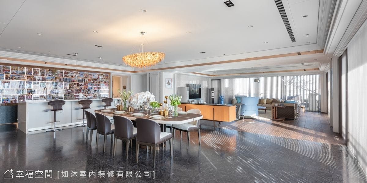 虛化大樑創造對稱格局