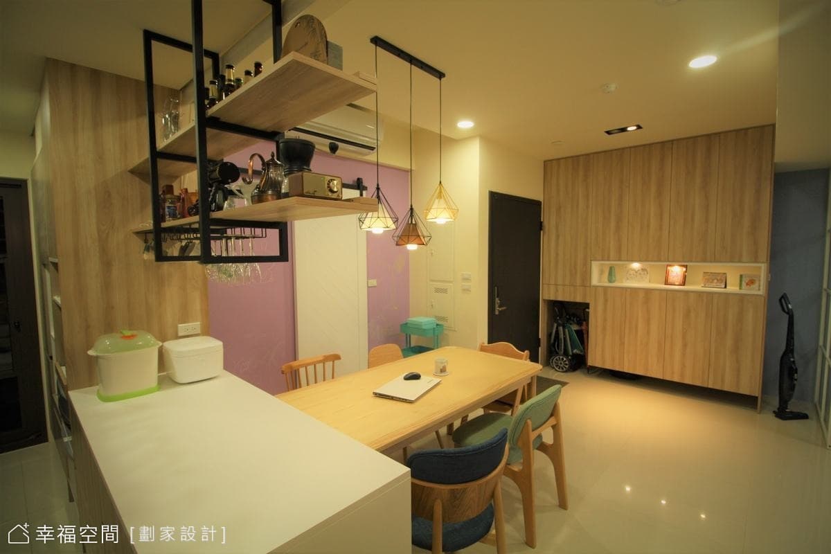 光線豐富 配色採光宅