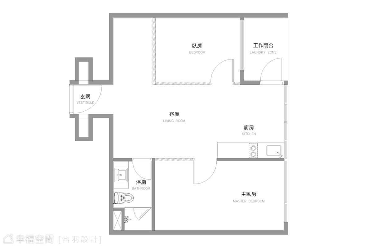 原始平面圖