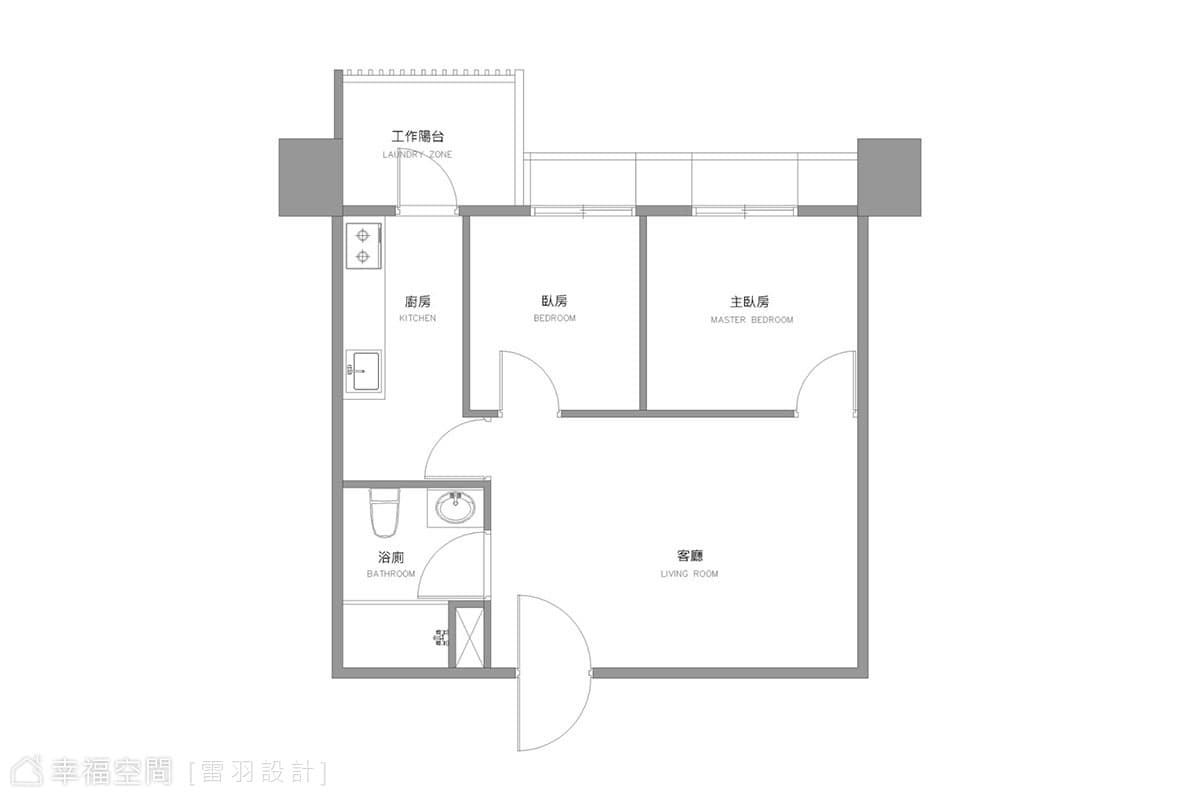原始平面圖