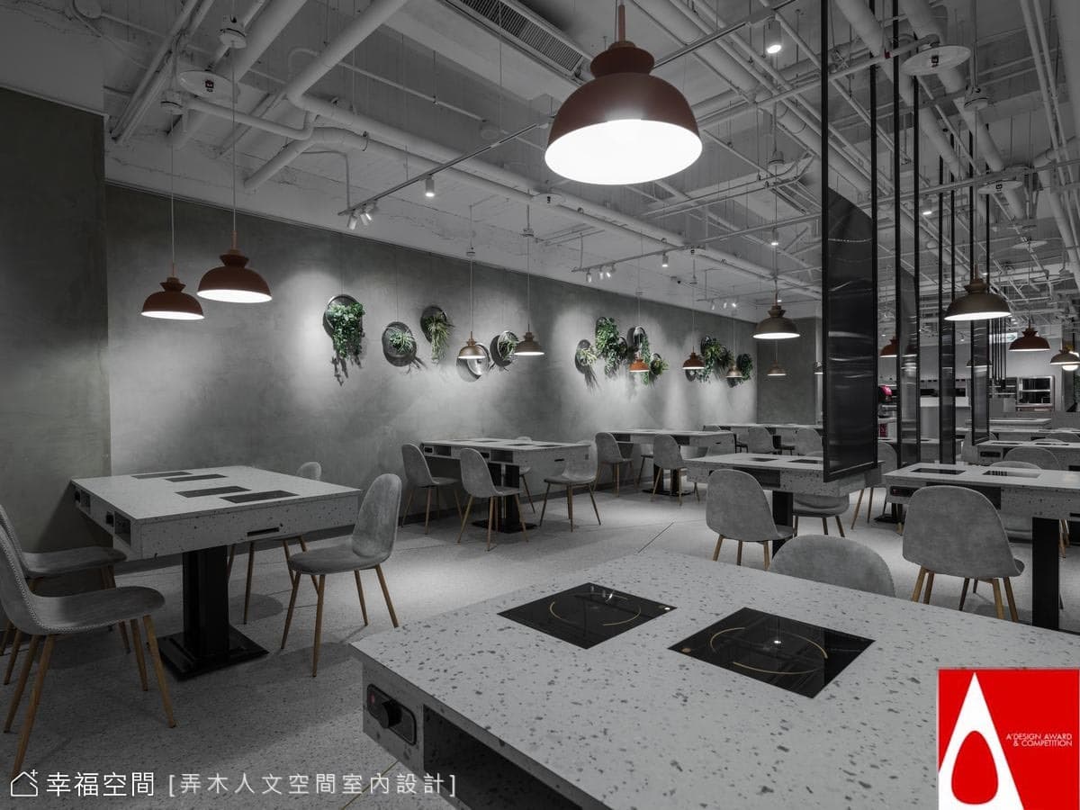 大鍋頭海鮮鍋物｜現代灰階美學 構畫吸睛打卡火鍋店
