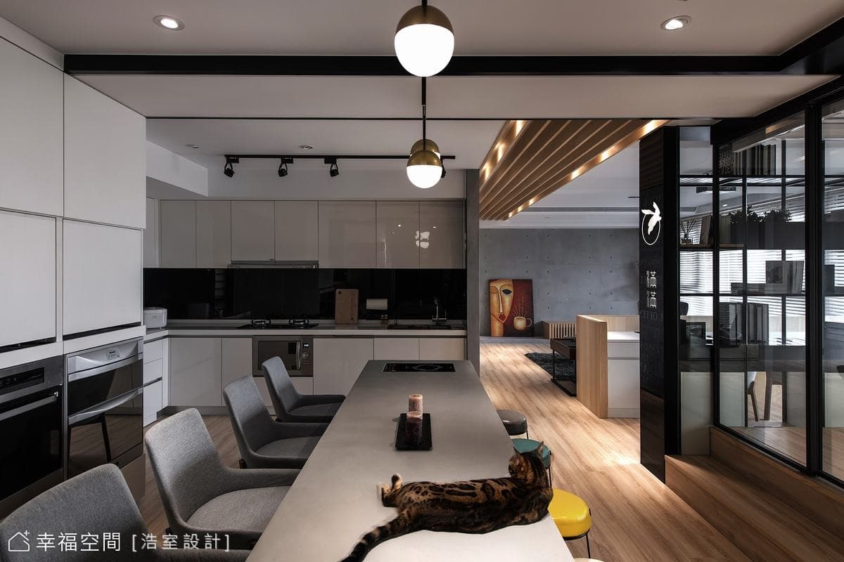 開放式餐廚