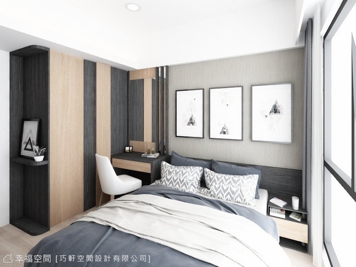 綠意盎然純白空間