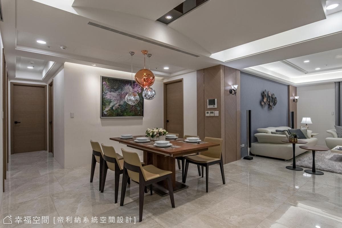弧線造形修飾梁柱