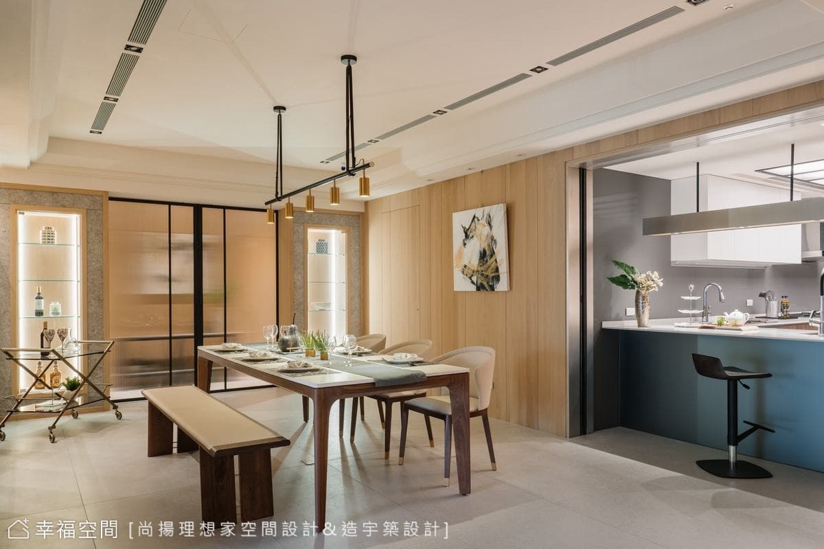 開放式餐廚設計
