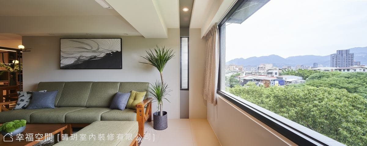 綠意簇擁