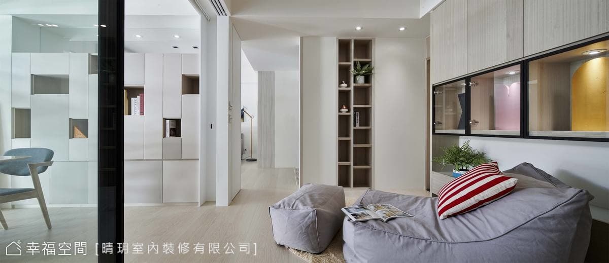 活潑櫃體設計