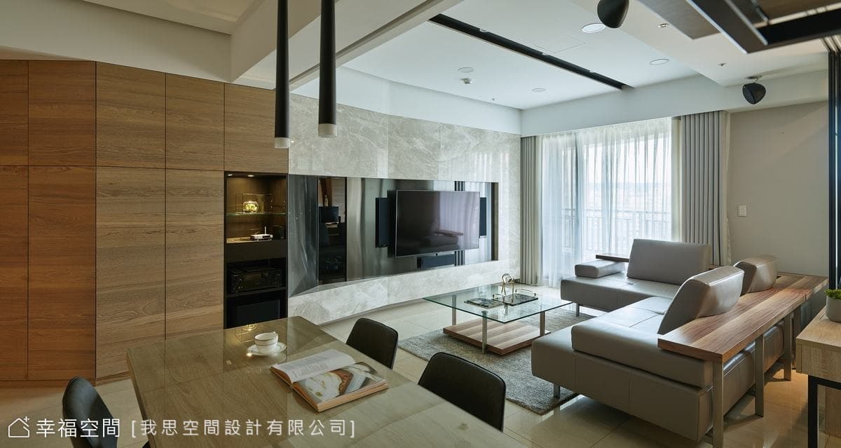 對家人最深層的情感寄託，用人文簡約風格，共築未來理想居住空間