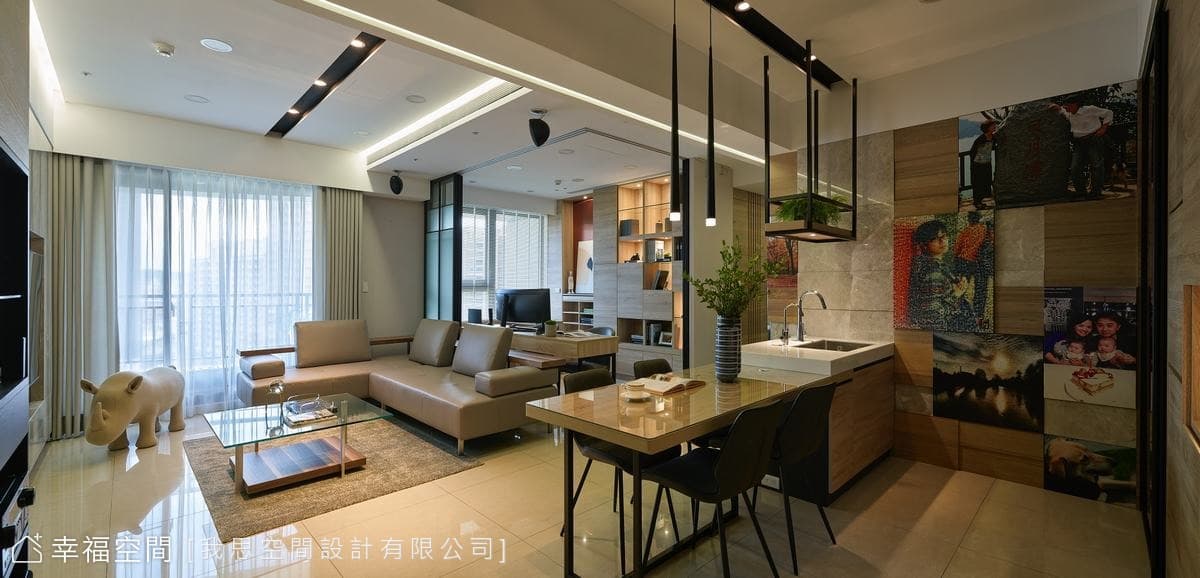對家人最深層的情感寄託，用人文簡約風格，共築未來理想居住空間