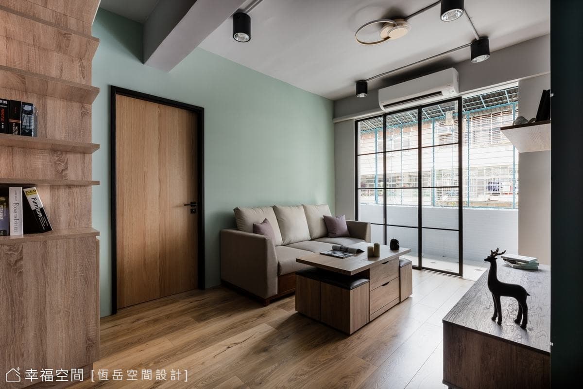 【老屋整形大成功】以自然為出發點，完美詮釋北歐風與工業風混搭之語錄！
