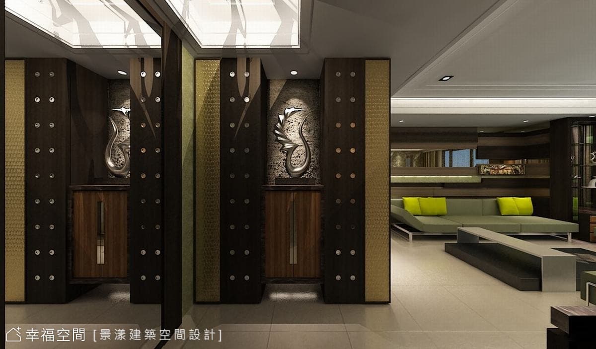 玄關端景