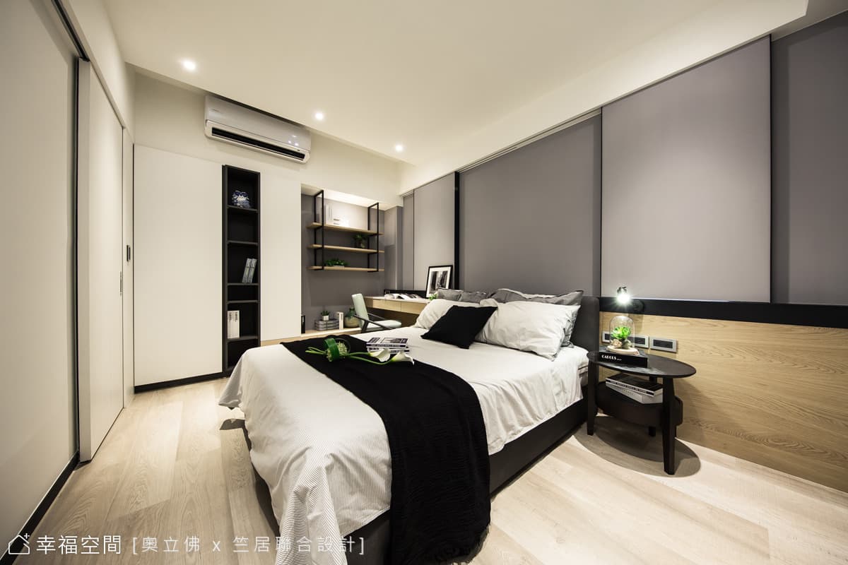 主臥床頭
