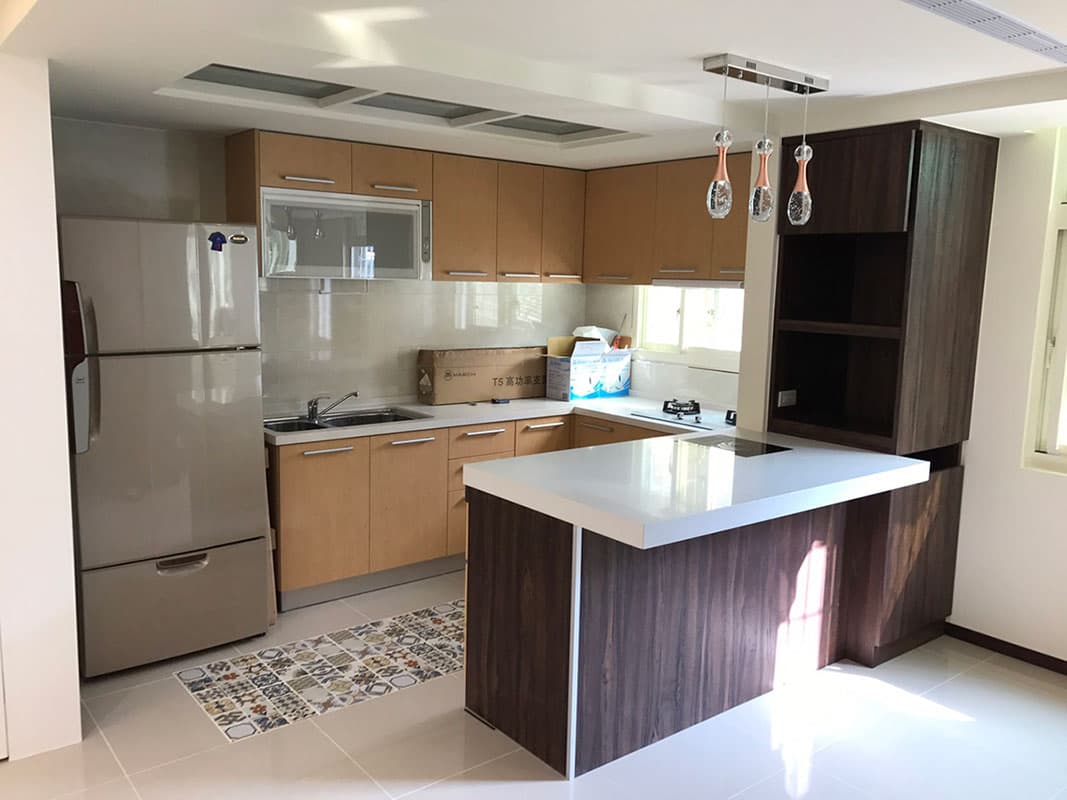 30年老屋明亮改造 坐擁超大餐廚區