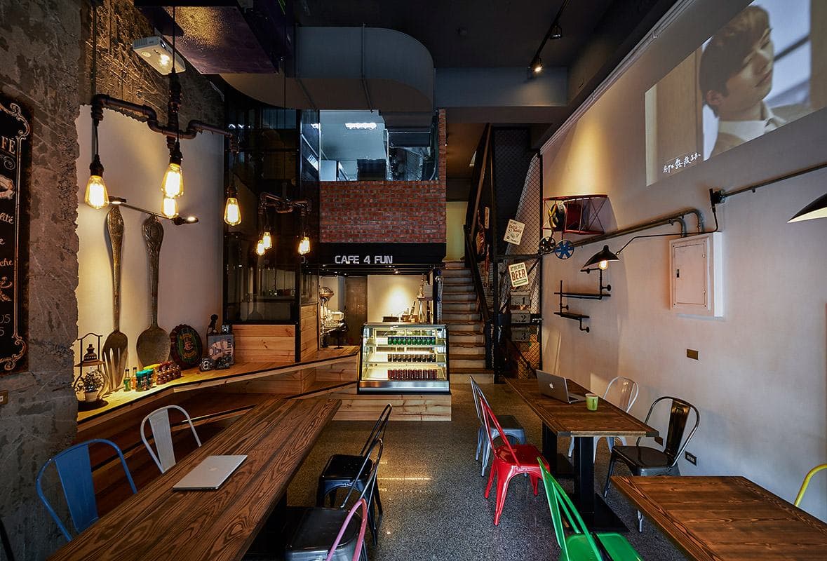 Café 4 FUN 充滿工業靈魂的親子咖啡廳
