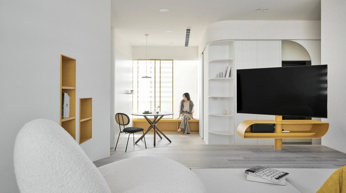 曦｜北歐風｜老屋翻新｜25坪｜2房、2廳、1衛