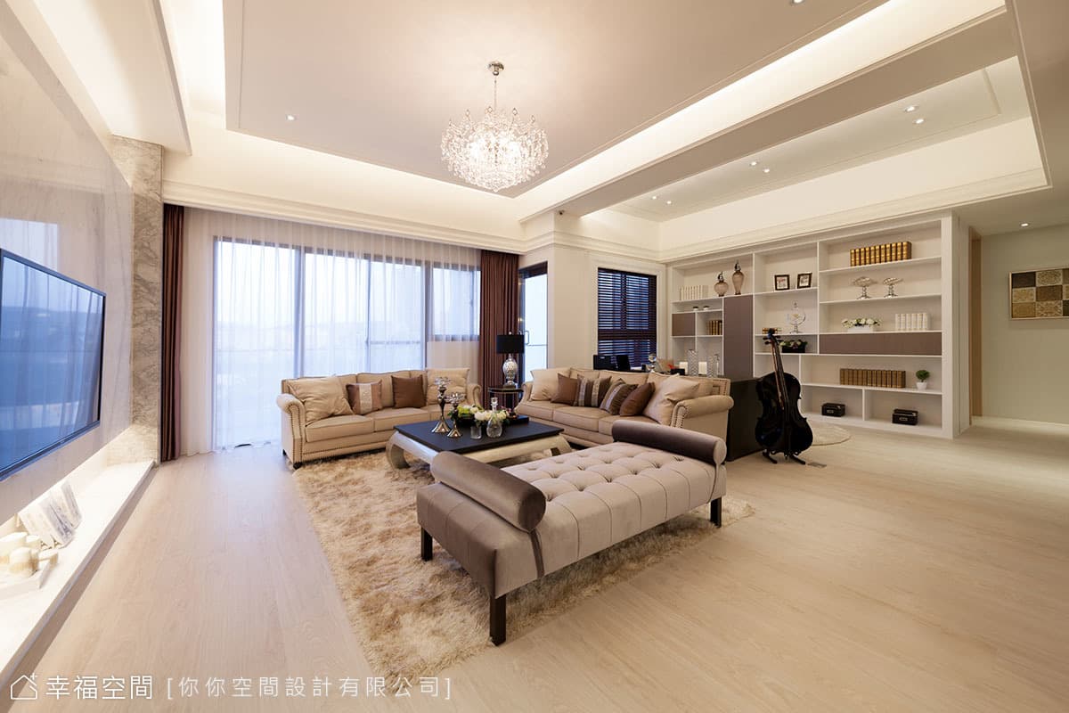 輕質底蘊 英倫古典陽光宅